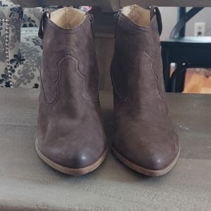 Frye Brown booties